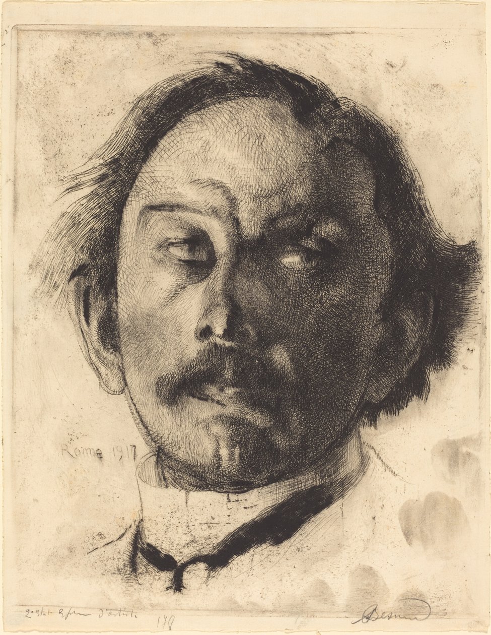 Jules Destrée, 1917. od Paul Albert Besnard