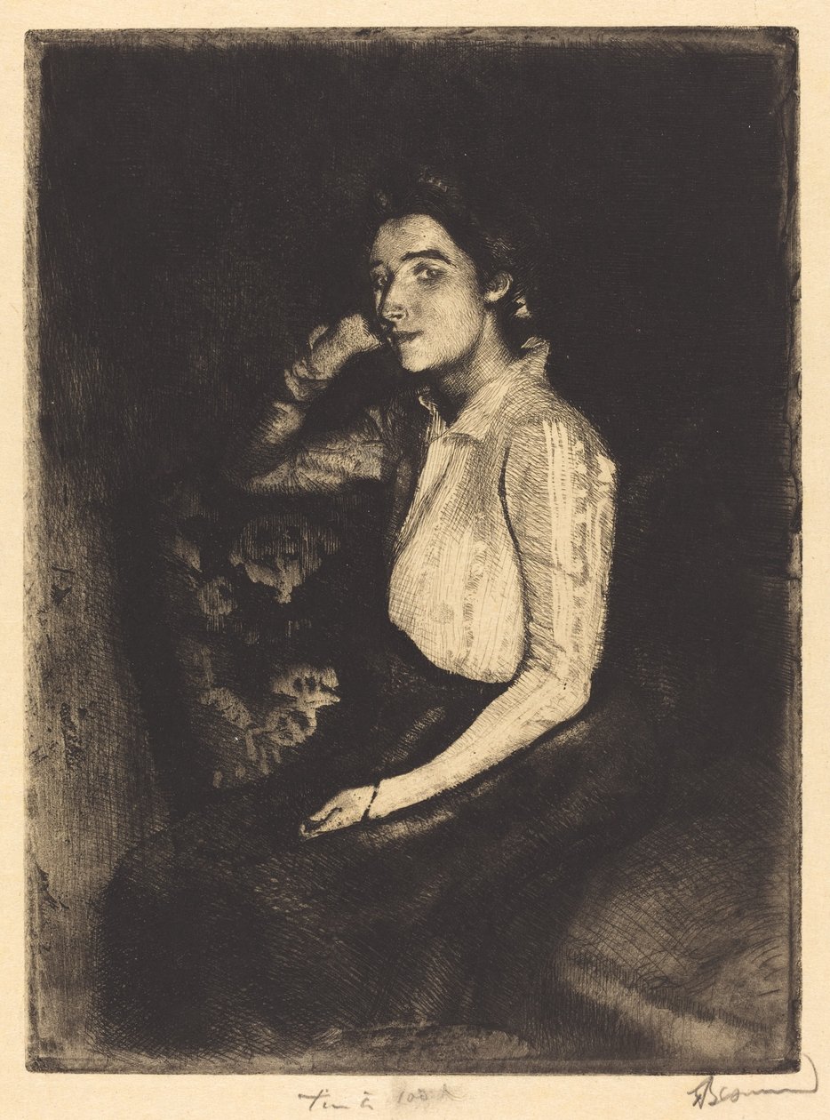 The Biarrote, 1901. od Paul Albert Besnard
