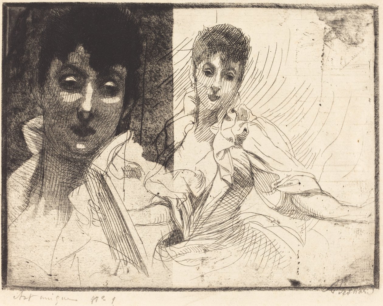 Madeleine Lemaire, 1900. od Paul Albert Besnard