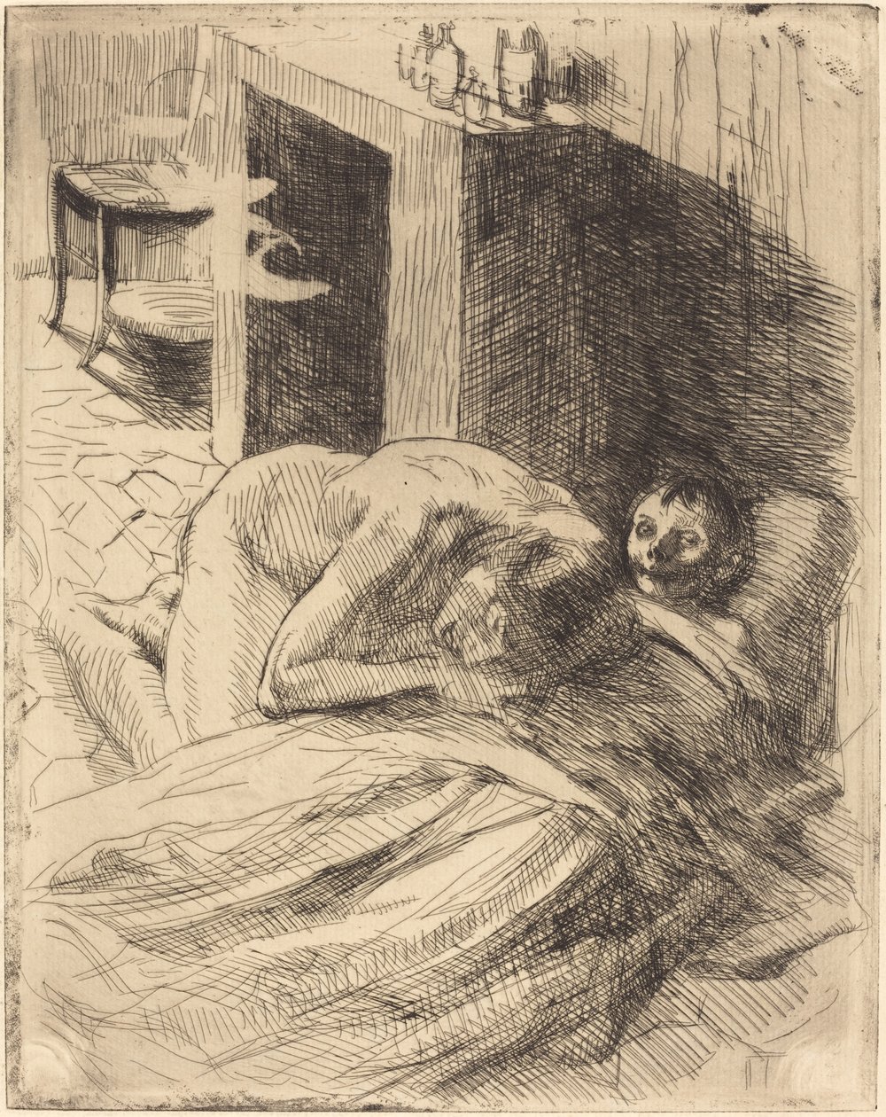 Misery Misery, c. 1886. od Paul Albert Besnard