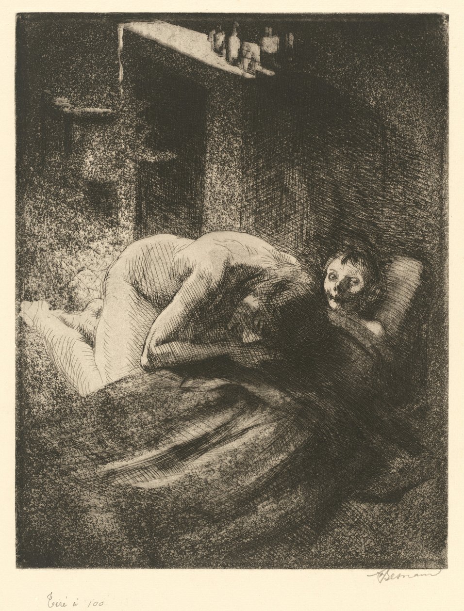 Misery Misery, c. 1886. od Paul Albert Besnard