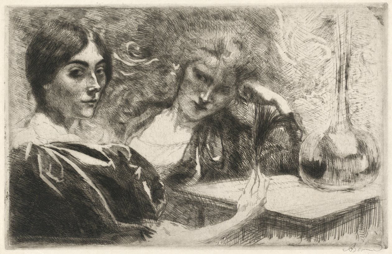 Morphine Addicts Morphinomanes, 1887. od Paul Albert Besnard
