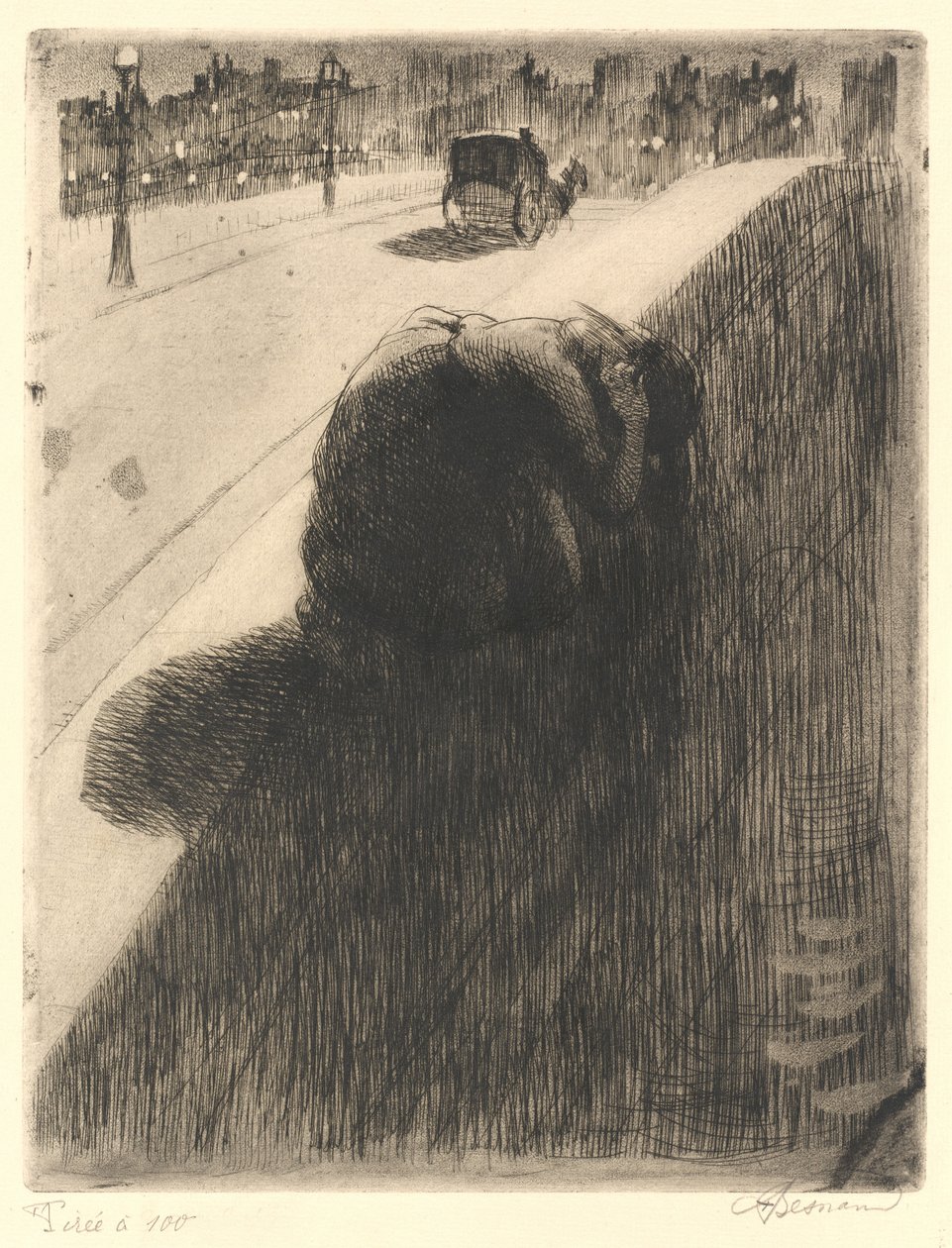 Sebevražda Le Suicide, c. 1886. od Paul Albert Besnard