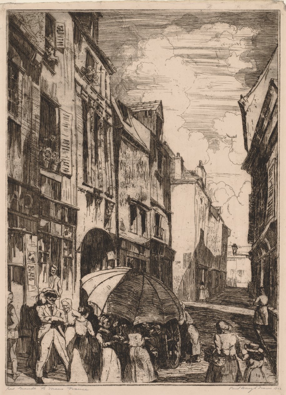 Rue Grande, Le Mans, Francie od Paul B. Travis