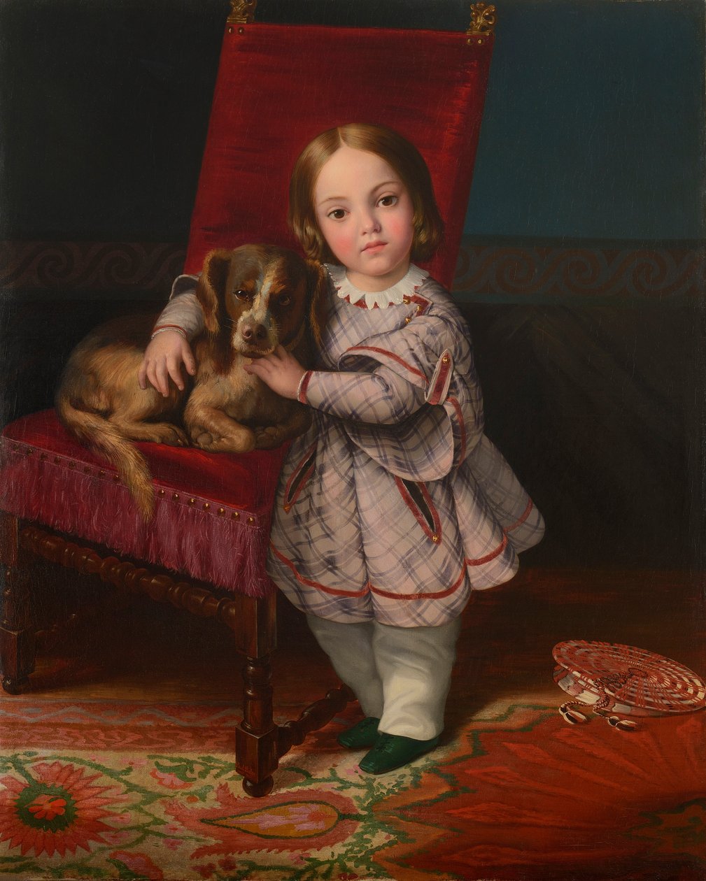 Portrét Vittoria Balze, 1845. od Paul Balze