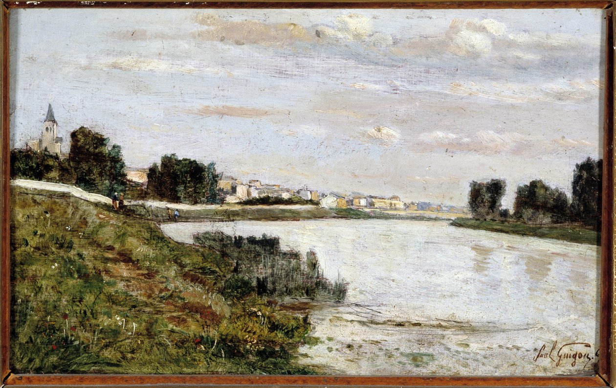 Pohled na Triel (Triel sur Seine) od Paul Camille Guigou