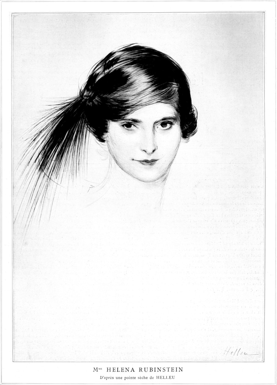 Helena Rubinstein od Paula Césara Helleu od Paul Cesar Helleu