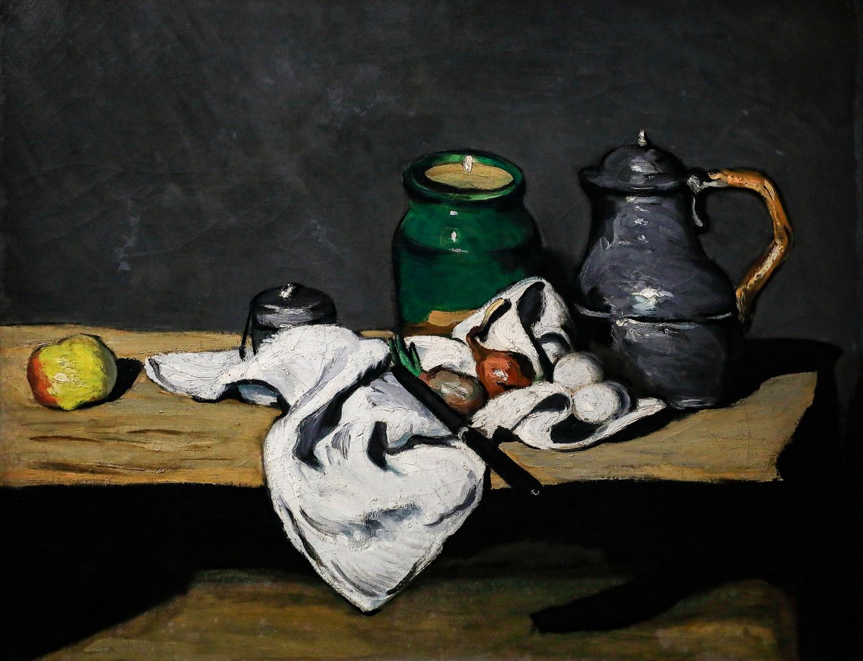 Zátiší s varnou konvicí od Paul Cézanne