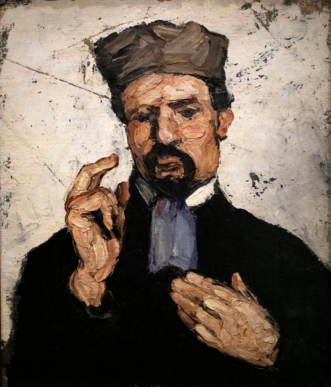 Strýc Dominique jako právník od Paul Cézanne