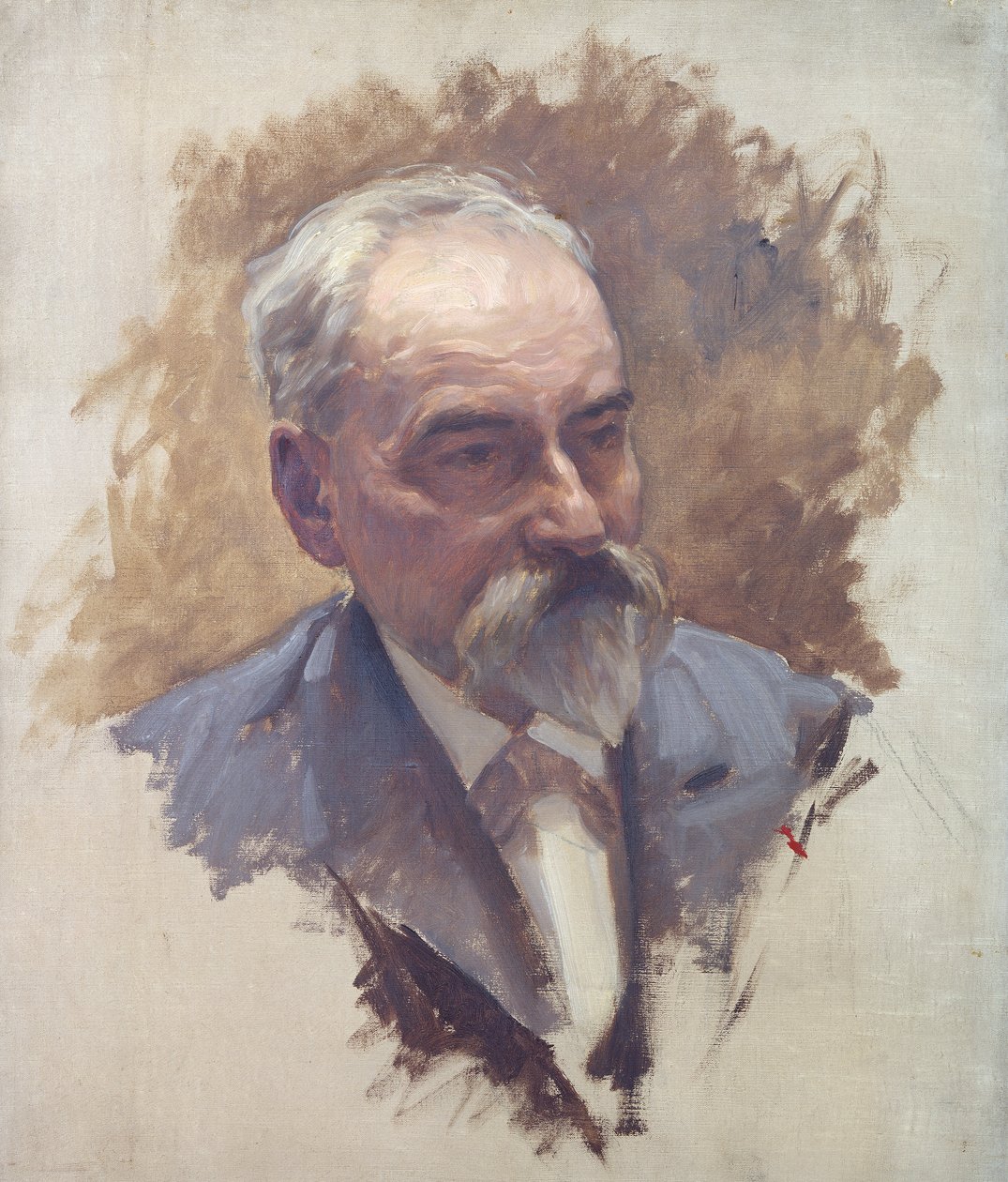 André Theuriet (1833-1907) (olej na plátně) od Paul Chabas