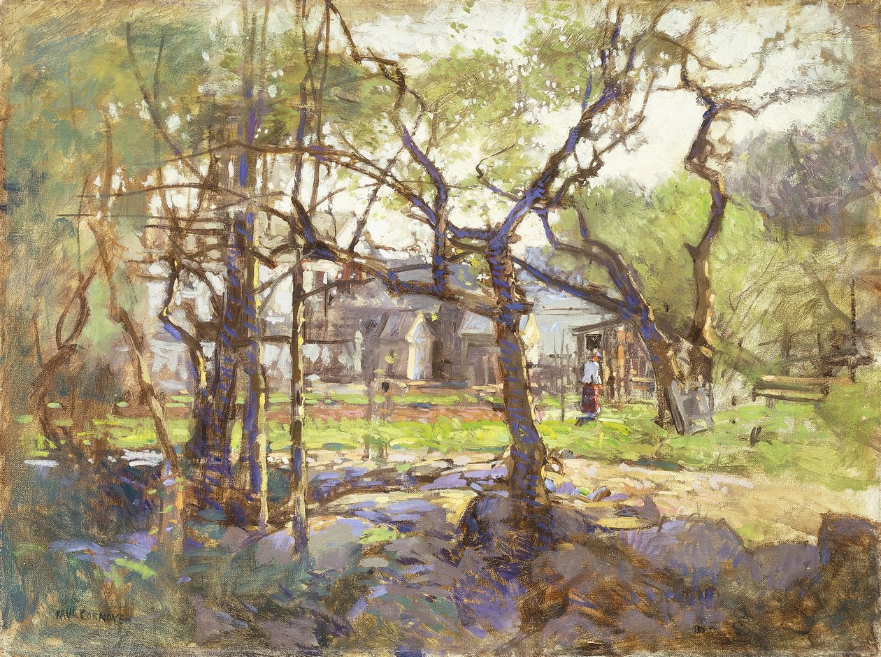 Farmyard, Gloucester, od Paul Cornoyer