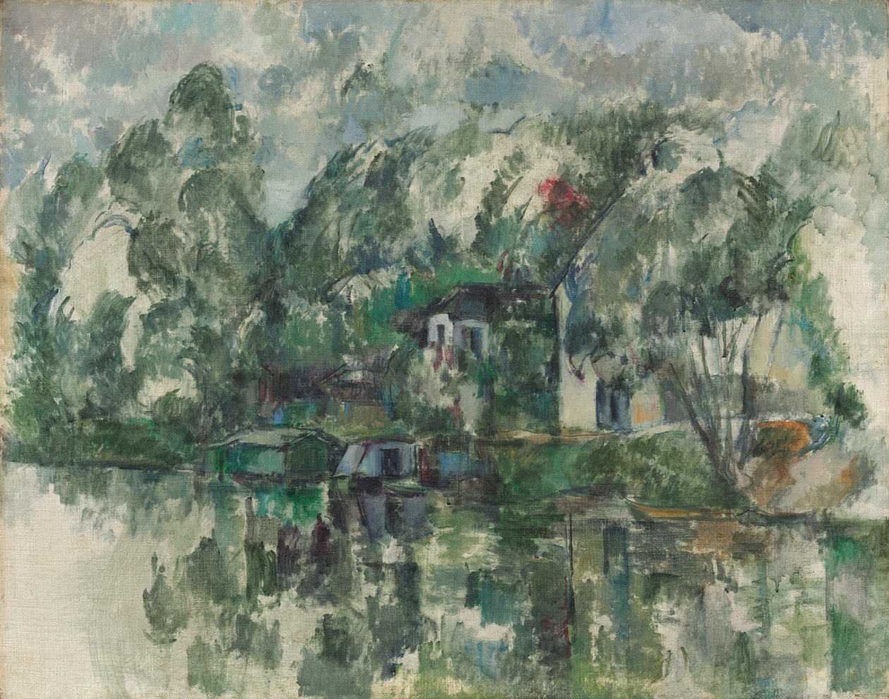 Na okraji vody, c. 1890. od Paul Cézanne