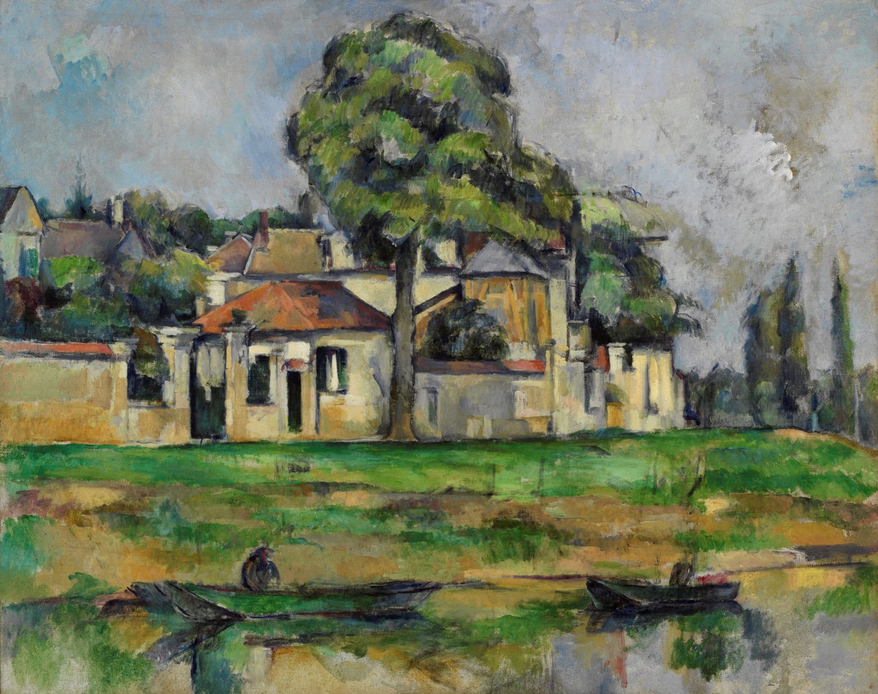 Banks of the Marne, c. 1888 od Paul Cézanne