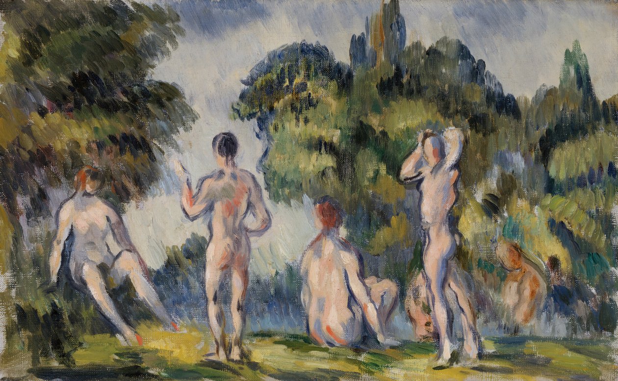 Koupání, 189094. od Paul Cézanne