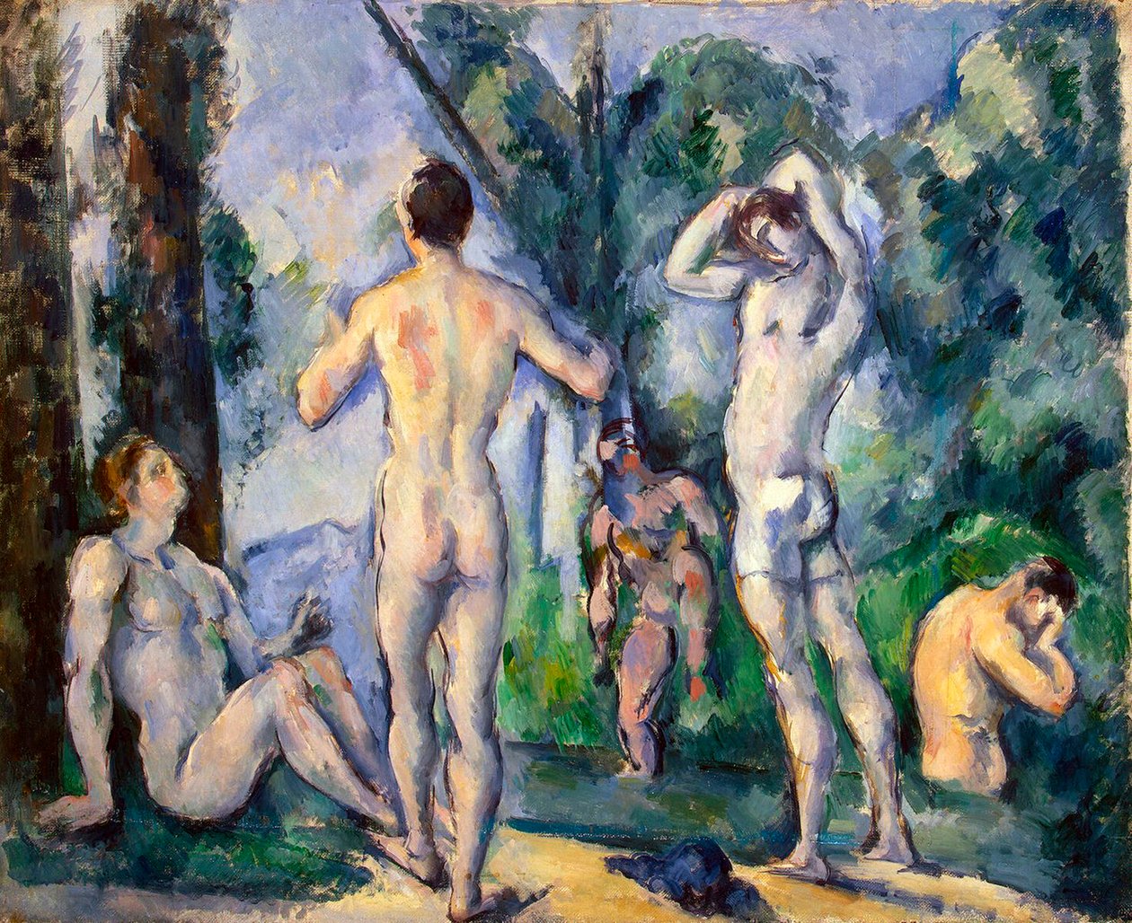 Bathers, c1890. od Paul Cézanne