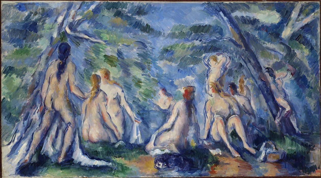 Bathers, cca 1895-1896. od Paul Cézanne