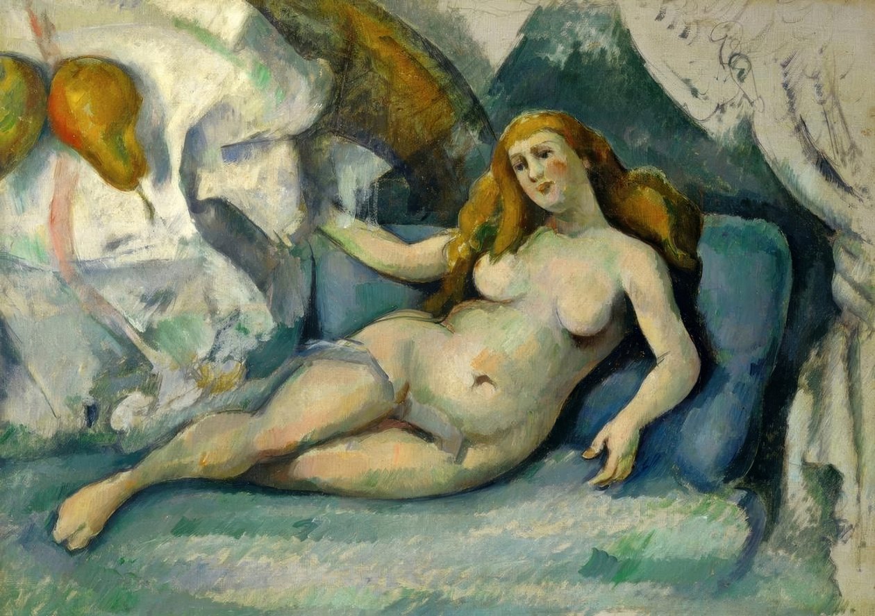 Nahá žena (Leda II?) od Paul Cézanne