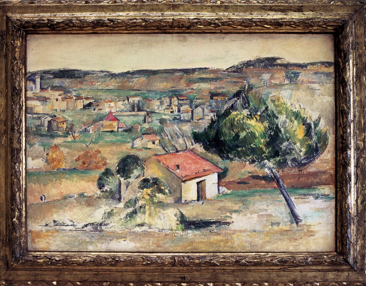 Kopce v Provence od Paul Cézanne