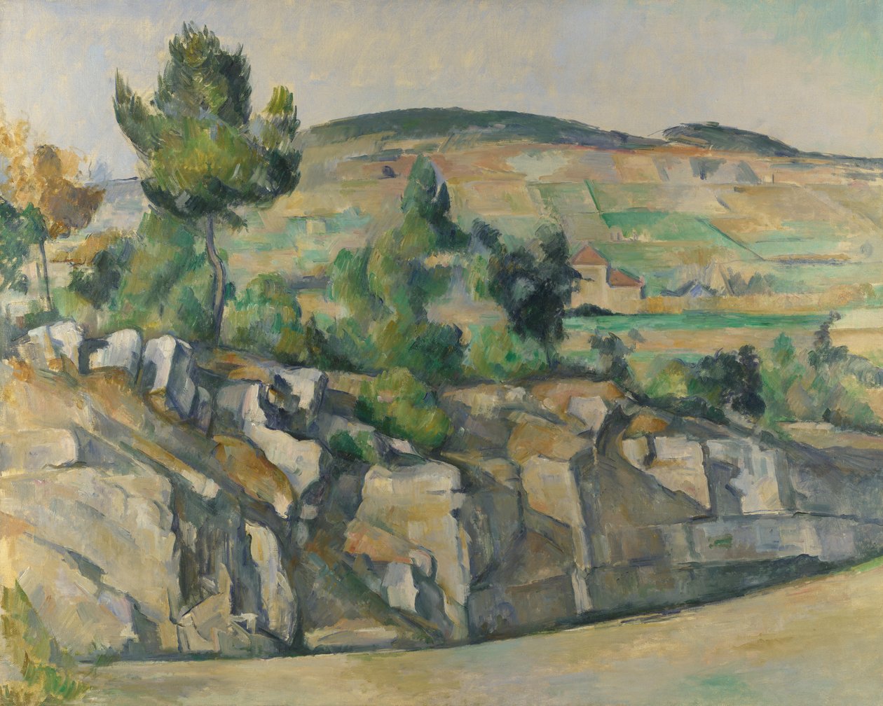 Hillside v Provence, c. 1890 od Paul Cézanne