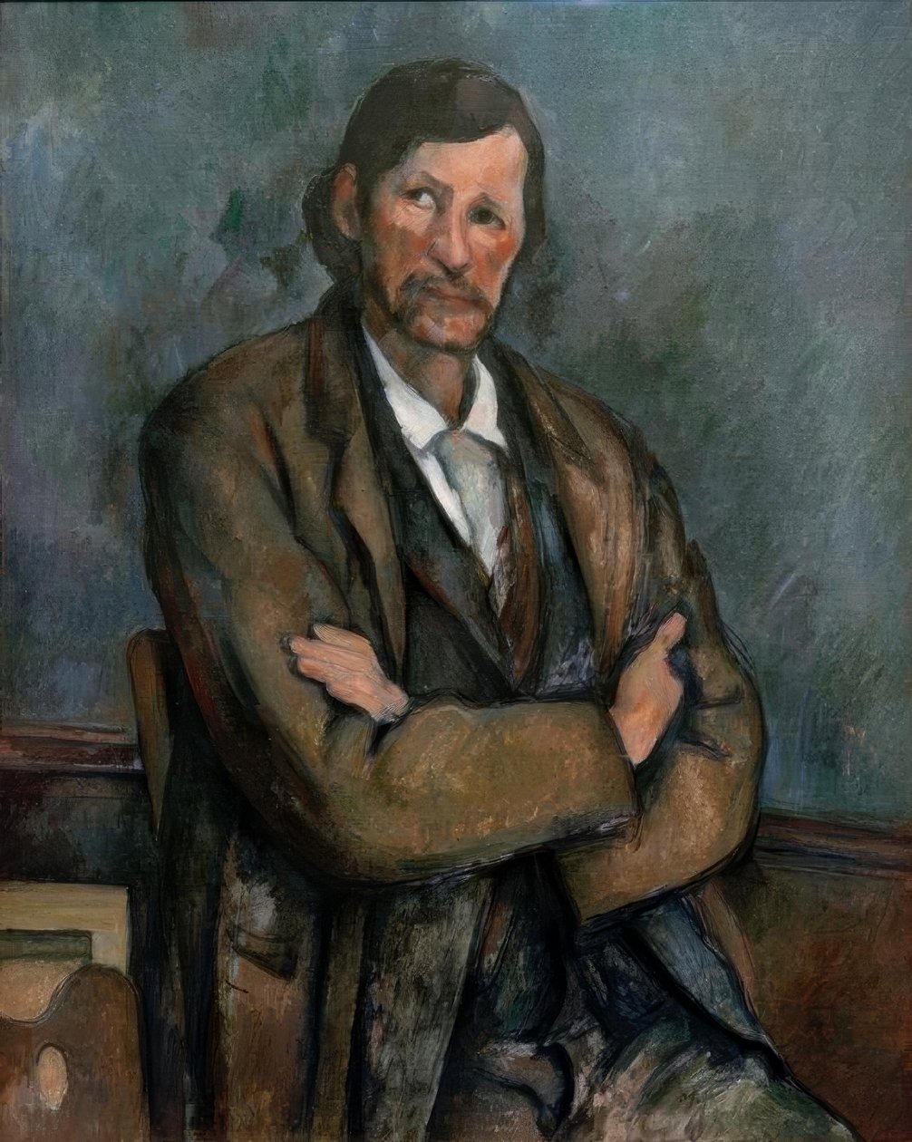 Muž se zkříženýma rukama od Paul Cézanne