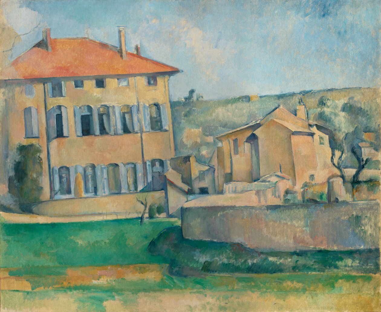 Dům v Aix od Paul Cézanne