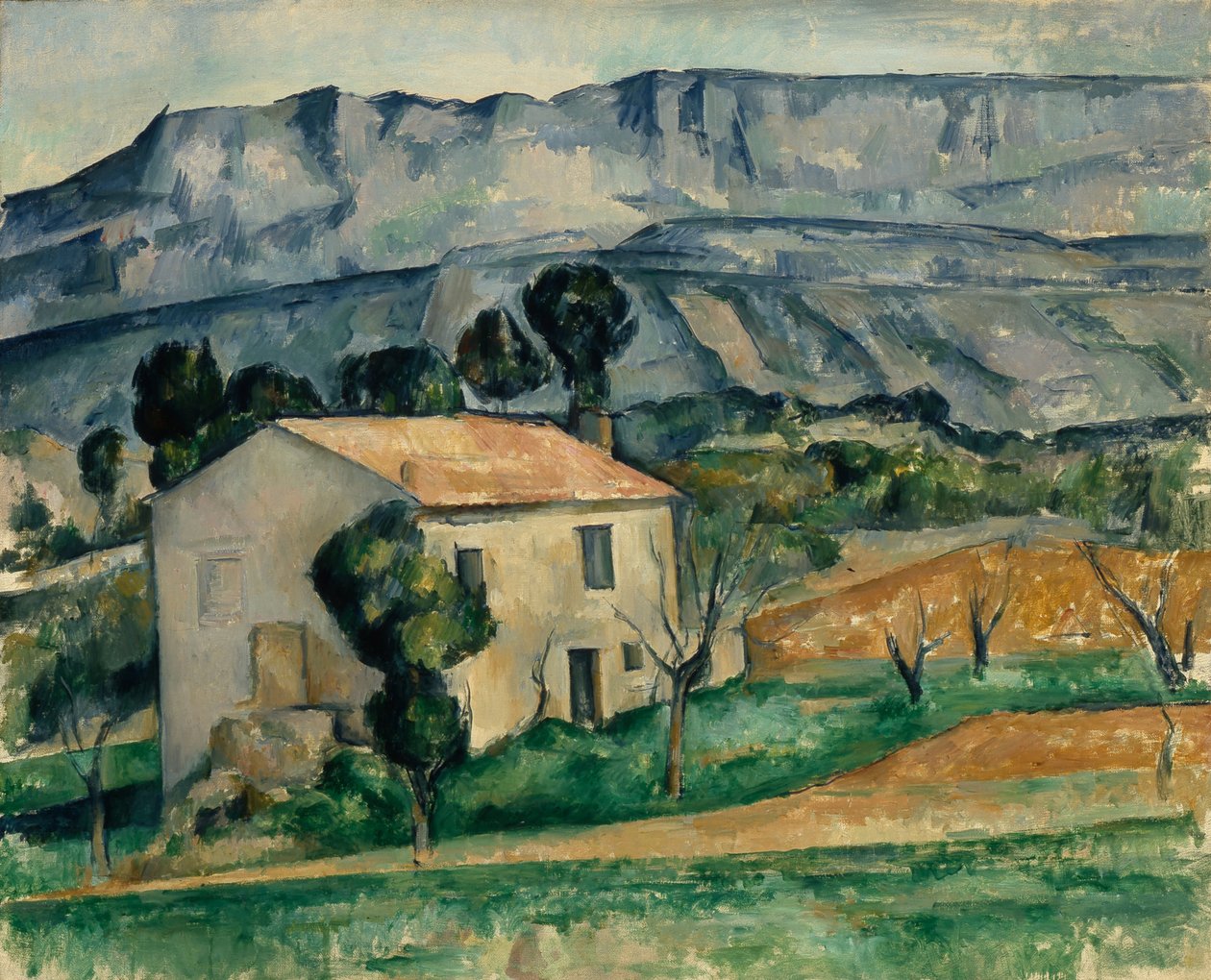 Dům v Provence, 1886-1890 od Paul Cézanne