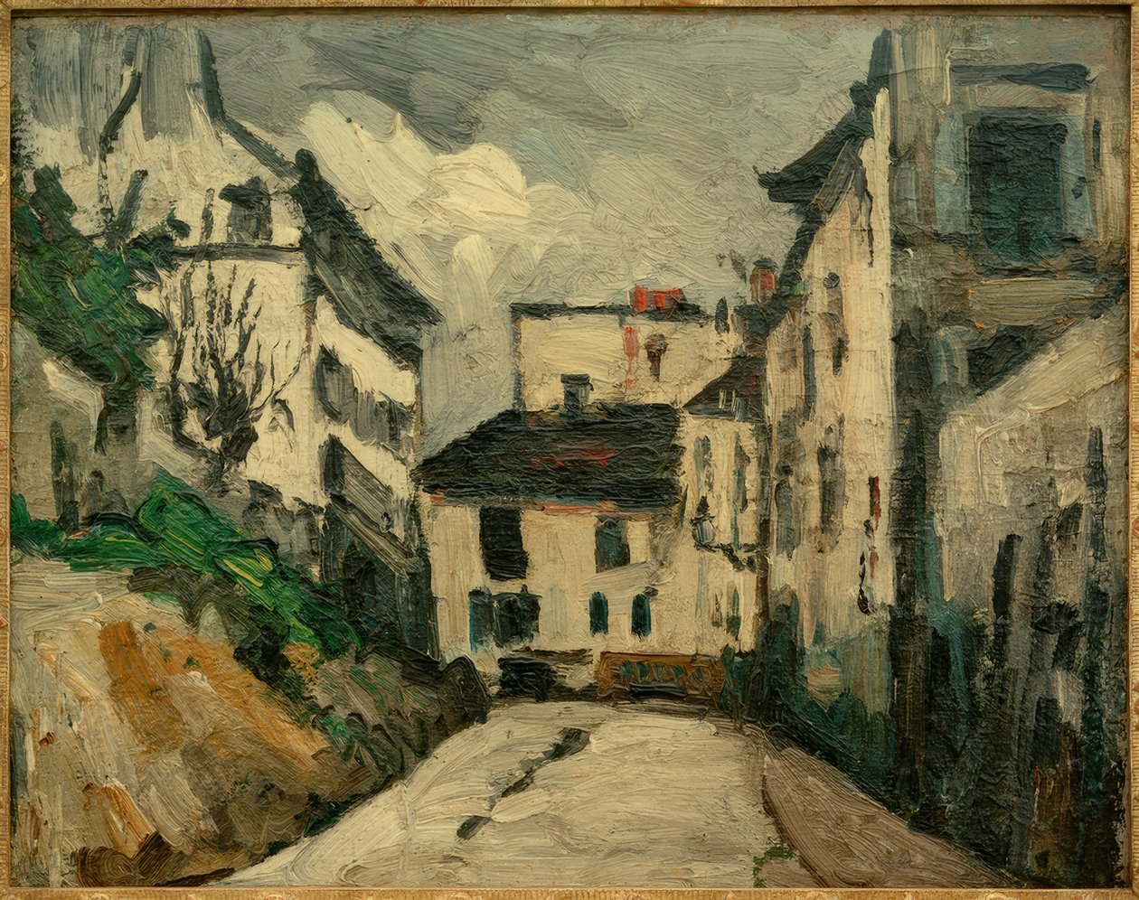 Rue des Saules na Montmartru od Paul Cézanne