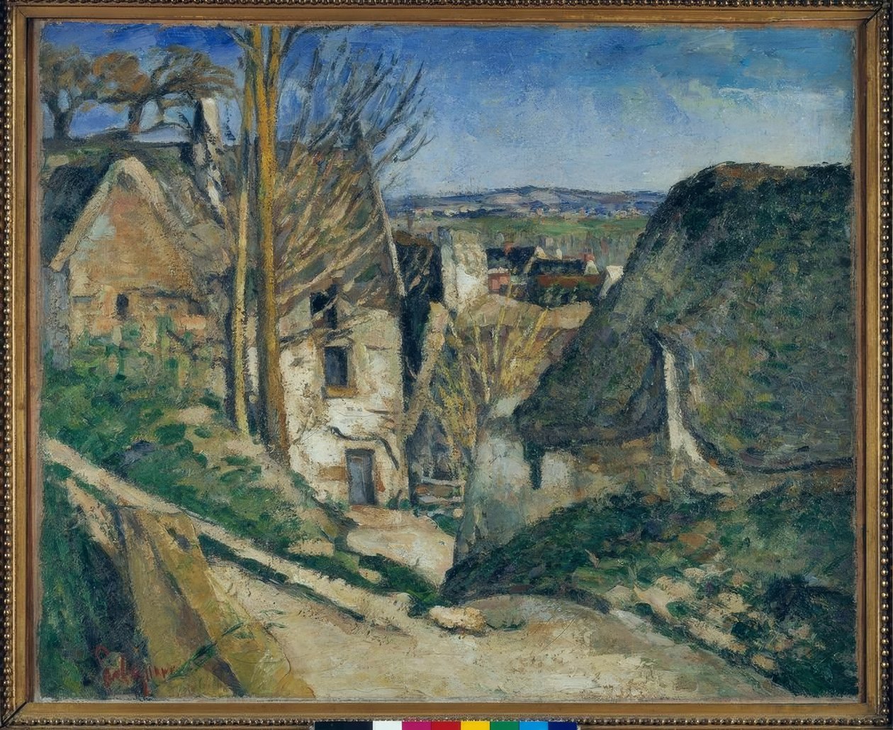 Dům oběšence v Auvers od Paul Cézanne