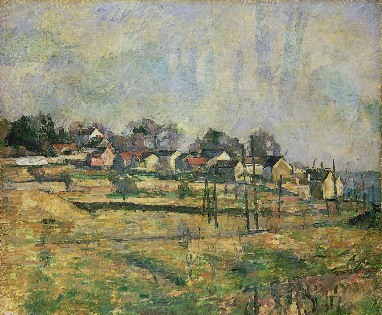 Krajina, kolem 1873-77 od Paul Cézanne