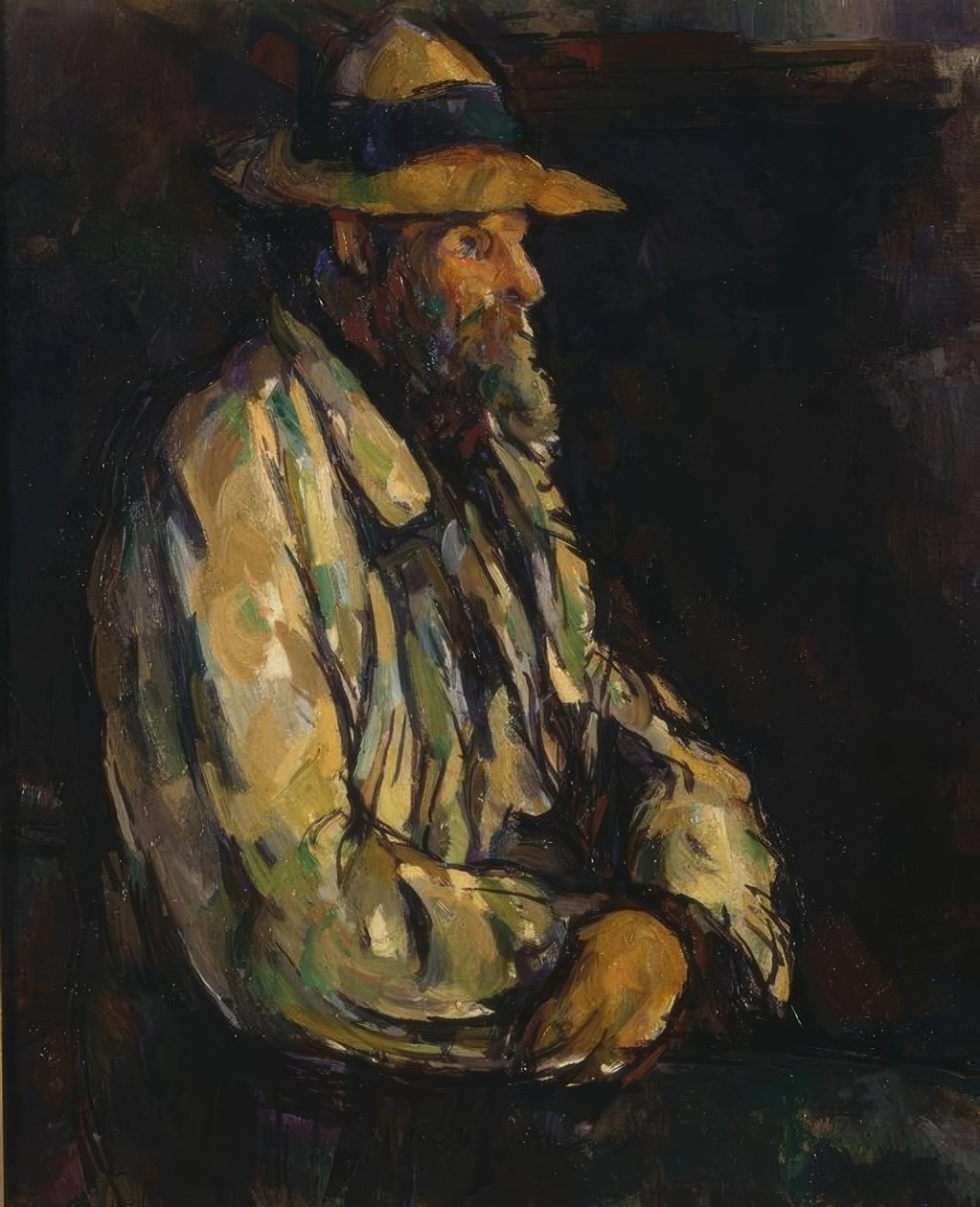 Zahradník Vallier od Paul Cézanne