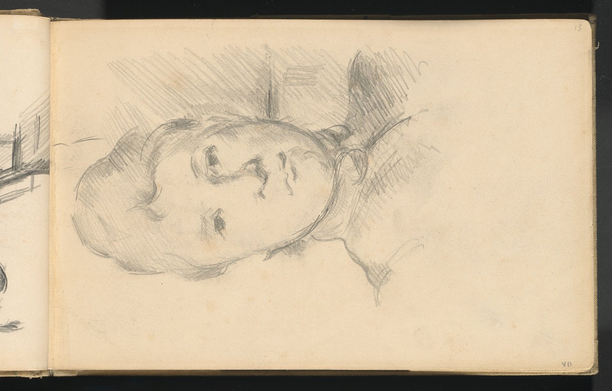 Madame Cezanne od Paul Cézanne