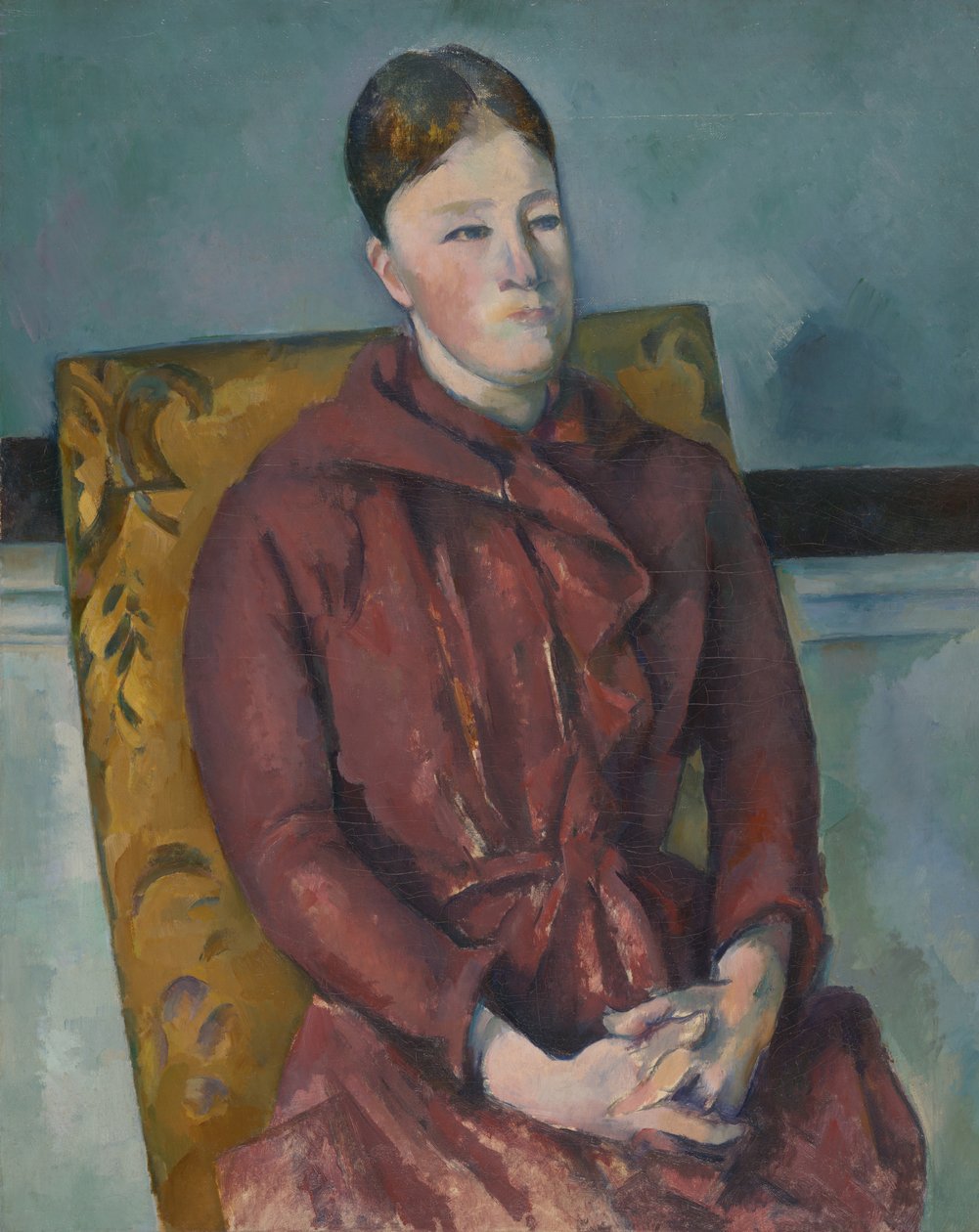 Madame Cézanne ve žlutém křesle, 188890. od Paul Cézanne
