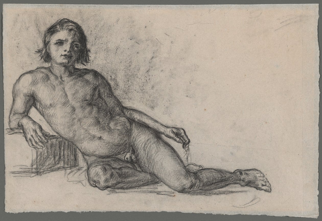 Mužský akt od Paul Cézanne