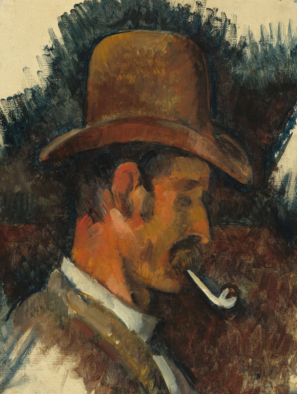 Muž s dýmkou, 18921896. od Paul Cézanne