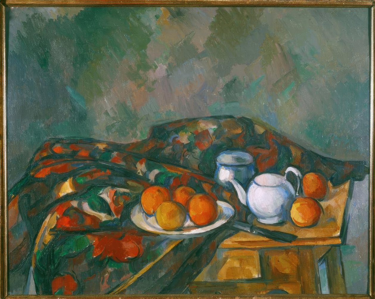 Zátiší s čajovou konvicí od Paul Cézanne