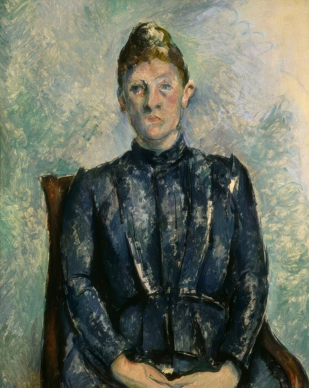 Portrét Madame Cézanne od Paul Cézanne