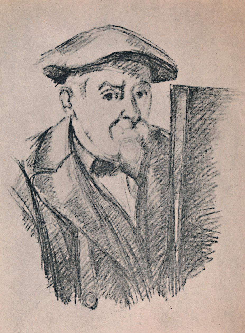 Portrét umělce, kolem roku 1900, 1946. od Paul Cézanne