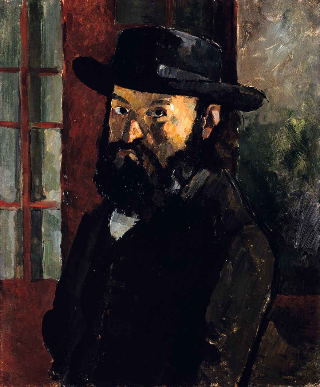 Autoportrét, 1879 od Paul Cézanne