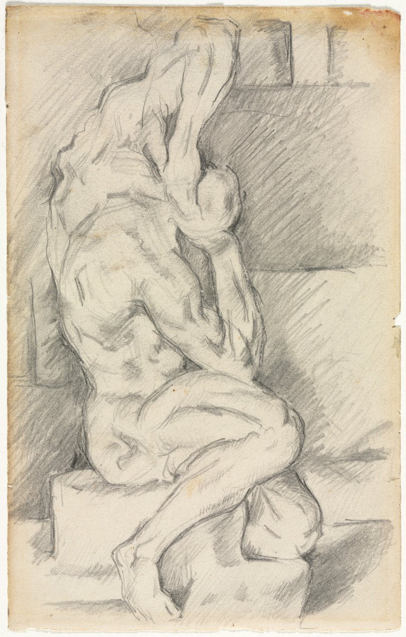Sketch of Anatomical Sculpture, 188184. od Paul Cézanne