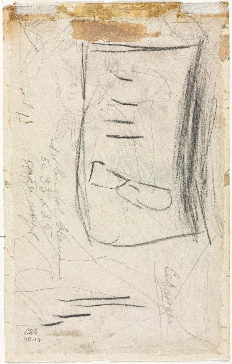 Náčrt Madame Cézanne, 188184. od Paul Cézanne