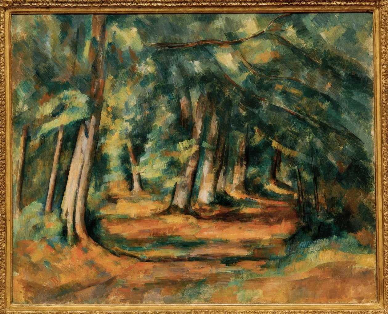 Sousbois - Fontainebleau (?) od Paul Cézanne