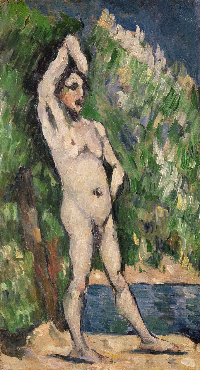 Stojící nahá od Paul Cézanne
