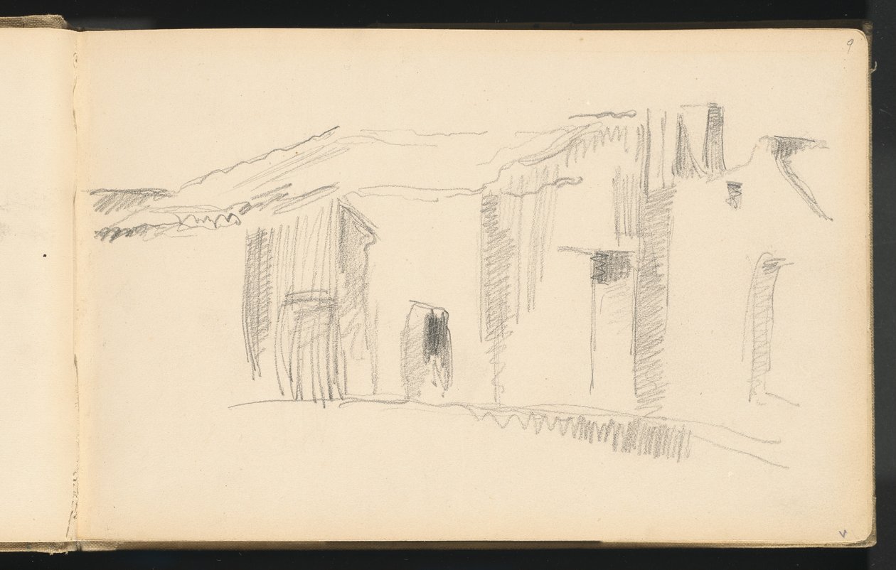 Studie domů, 18791882. od Paul Cézanne