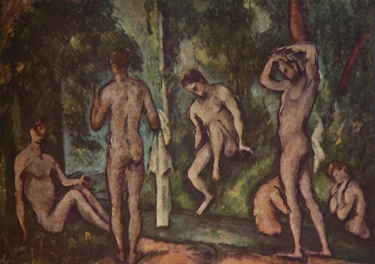 The Bathers, 1894, 1937. od Paul Cézanne
