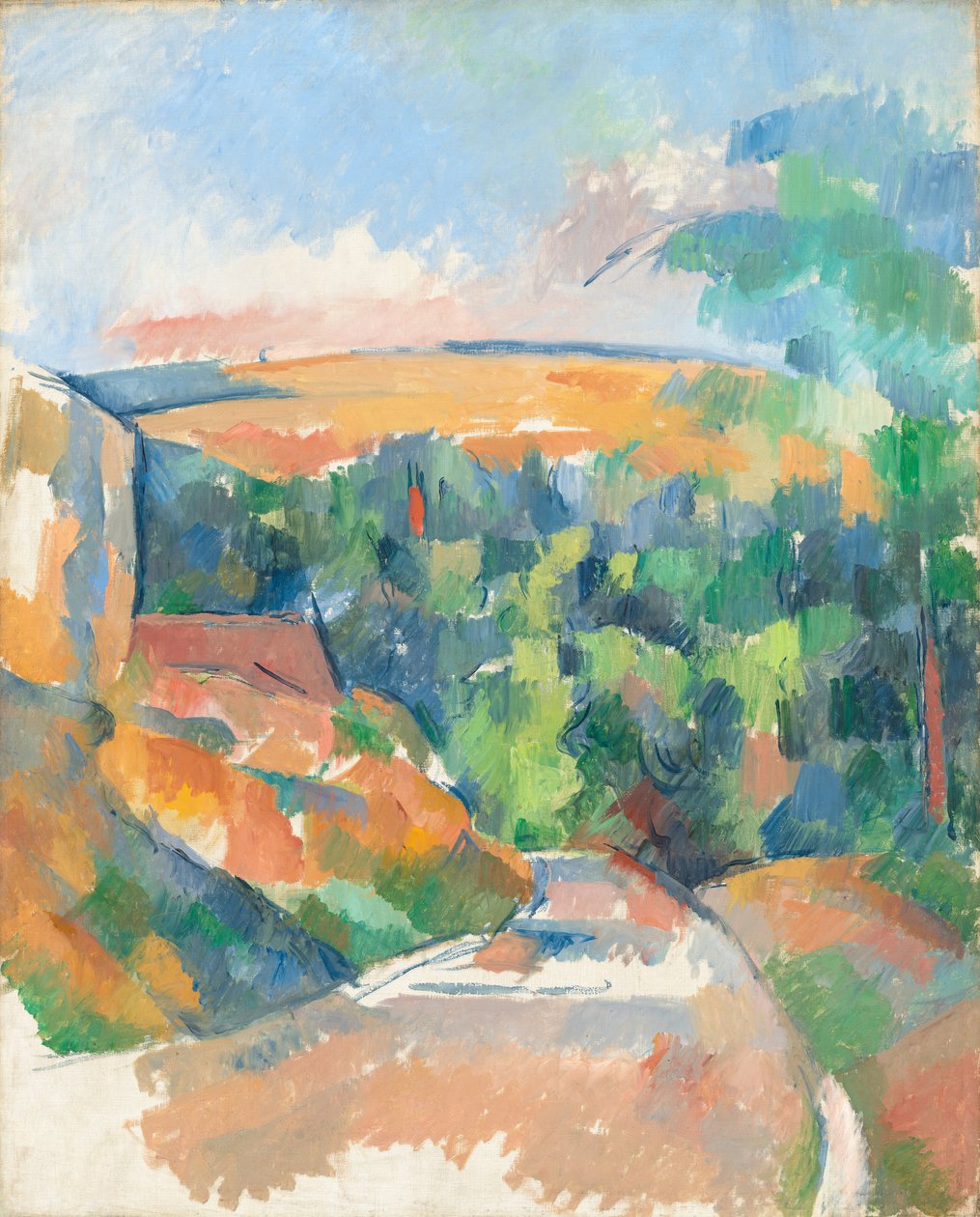 The Bend in the Road, 19001906. od Paul Cézanne