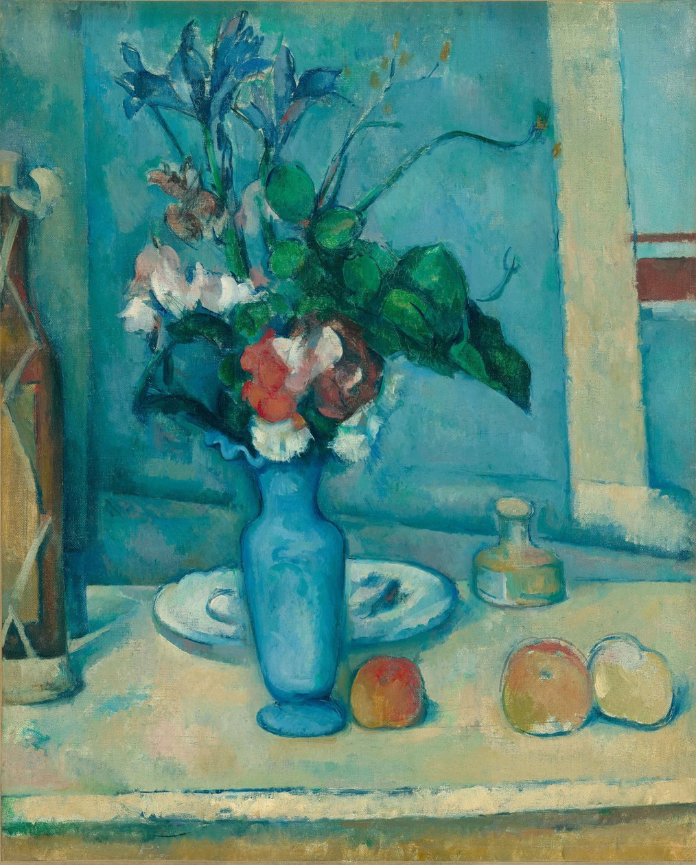 Modrá váza Le Vase Bleu od Paul Cézanne