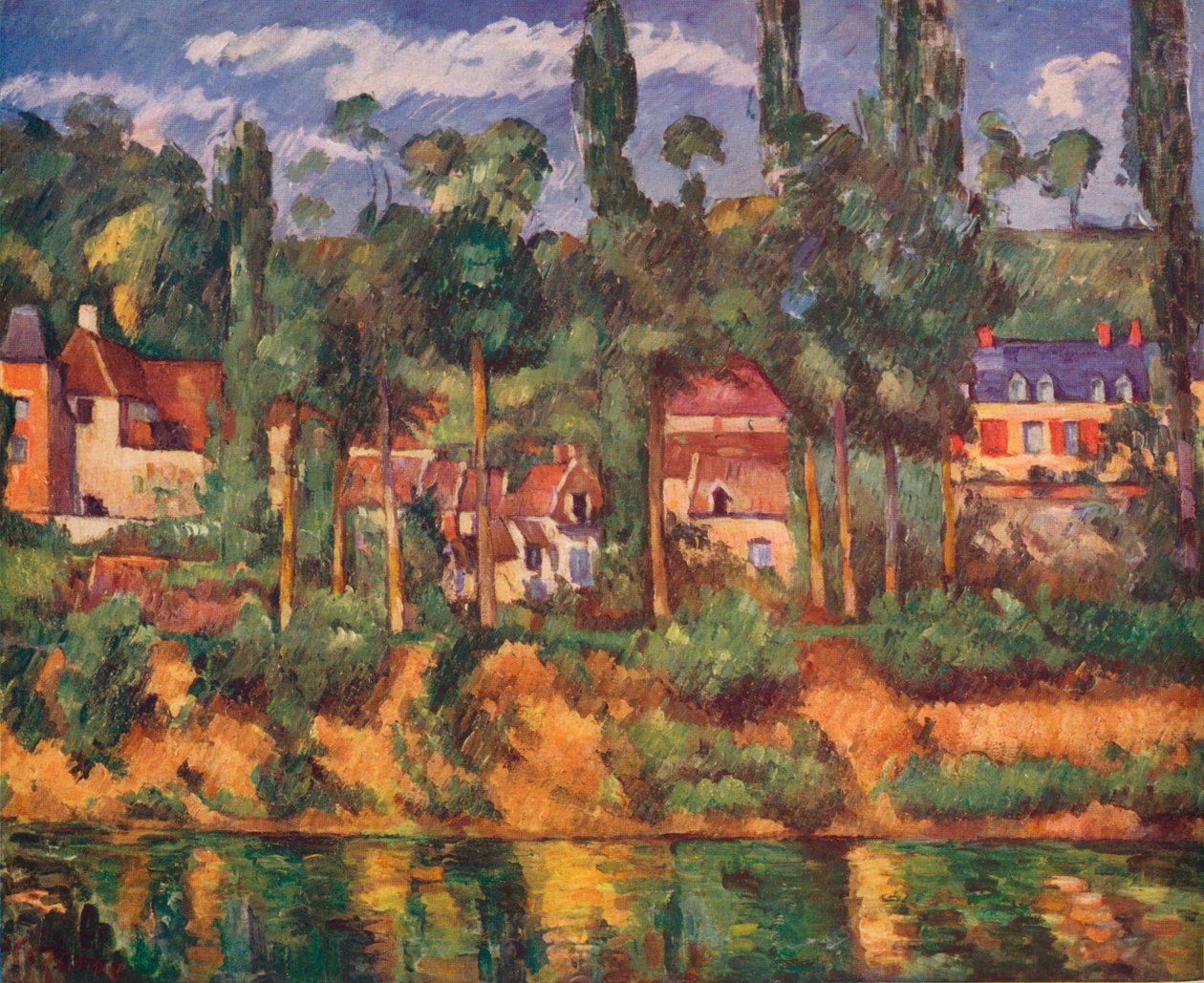 Zámek Medan, c1880, 1936 od Paul Cézanne