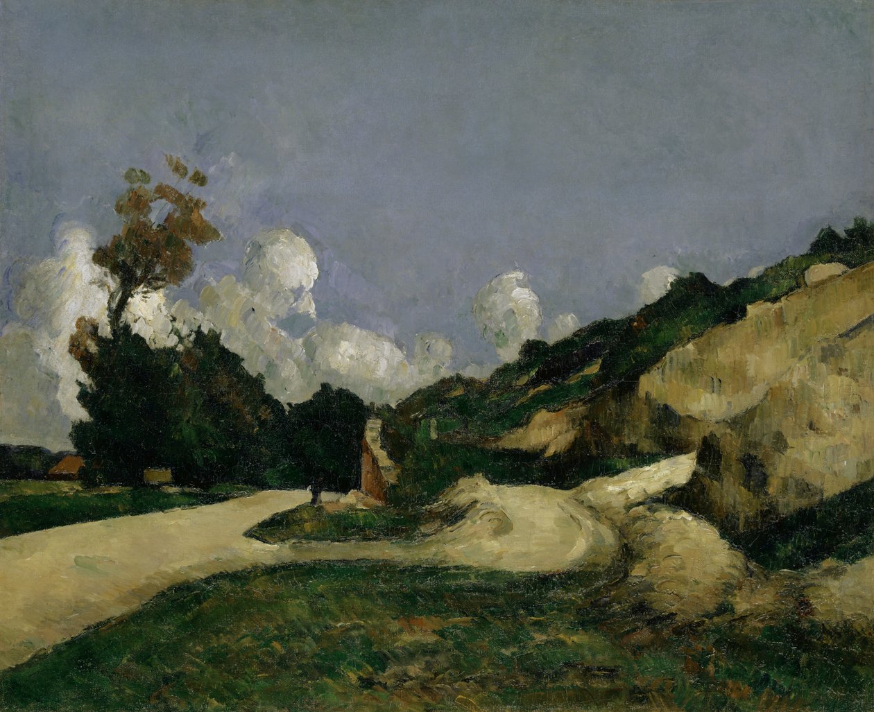 The Country Road, c.1871 od Paul Cézanne