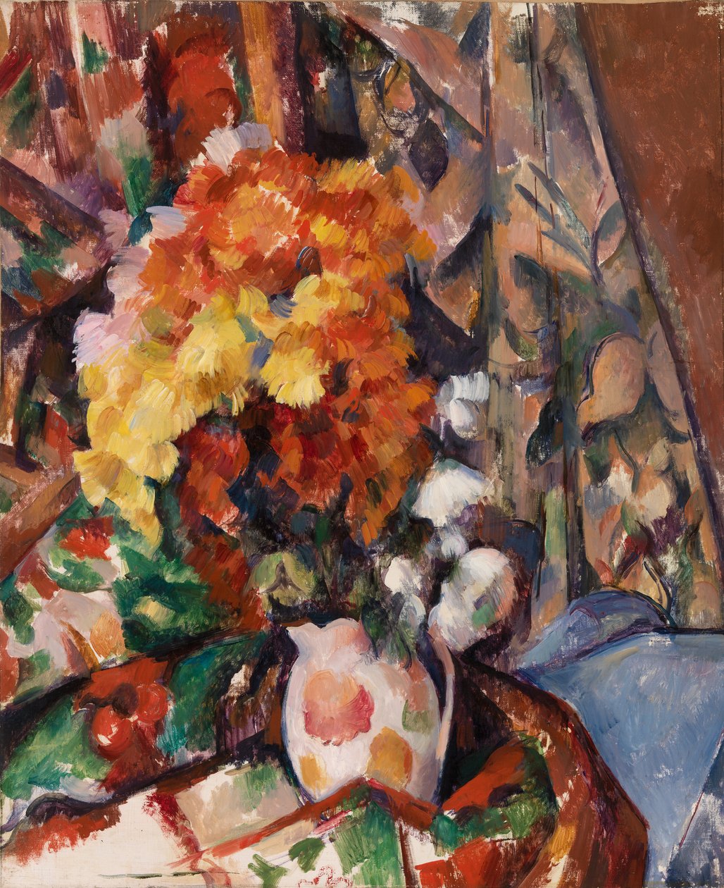 Květovaná váza (Le Vase Fleuri) od Paul Cézanne
