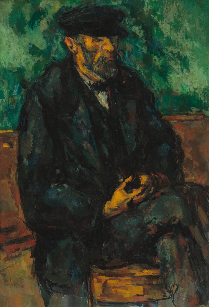 Zahradník Vallier od Paul Cézanne